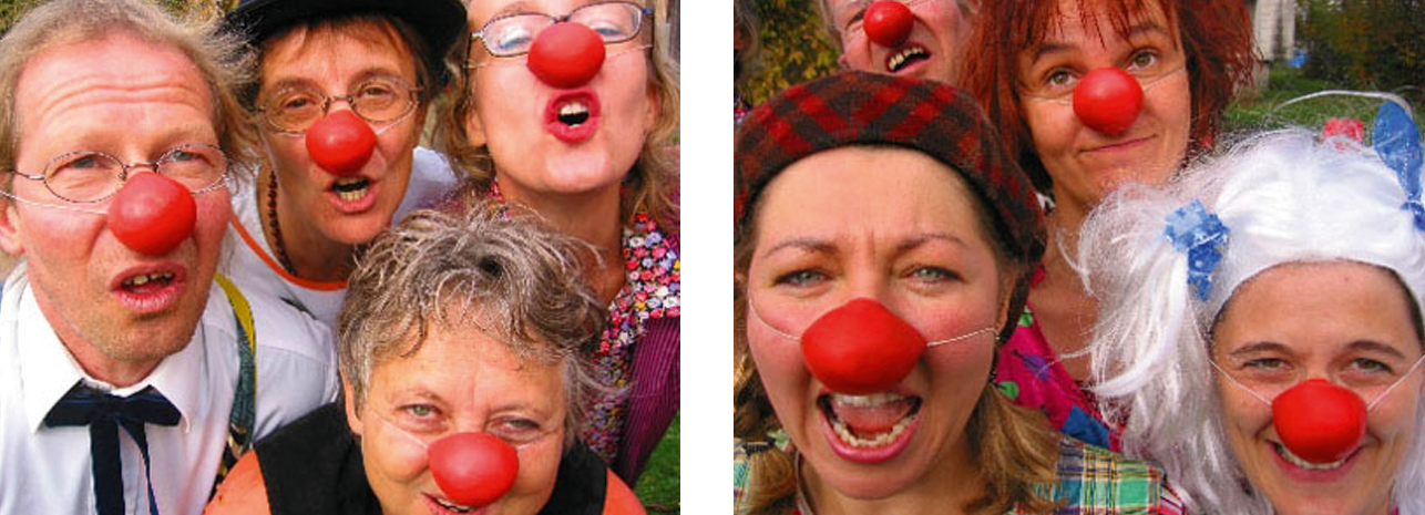 figuratives psychodrama clowns